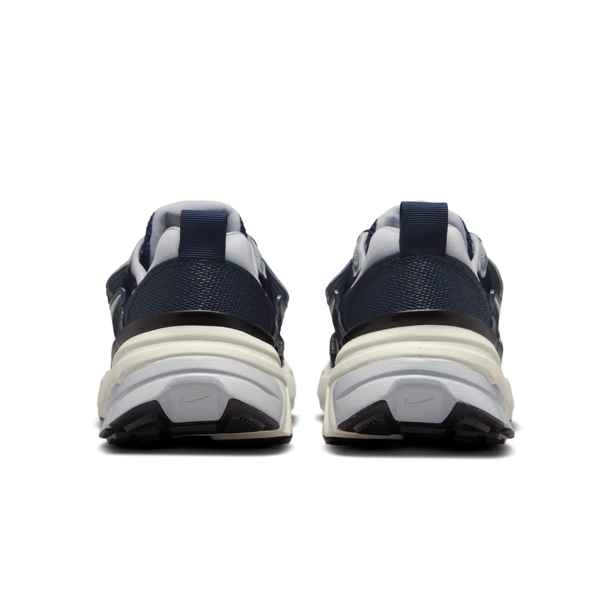NIKE V2k Run, Sneaker Hombre, Obsidian Obsidian Thunder Blue Wolf Grey, 42 EU