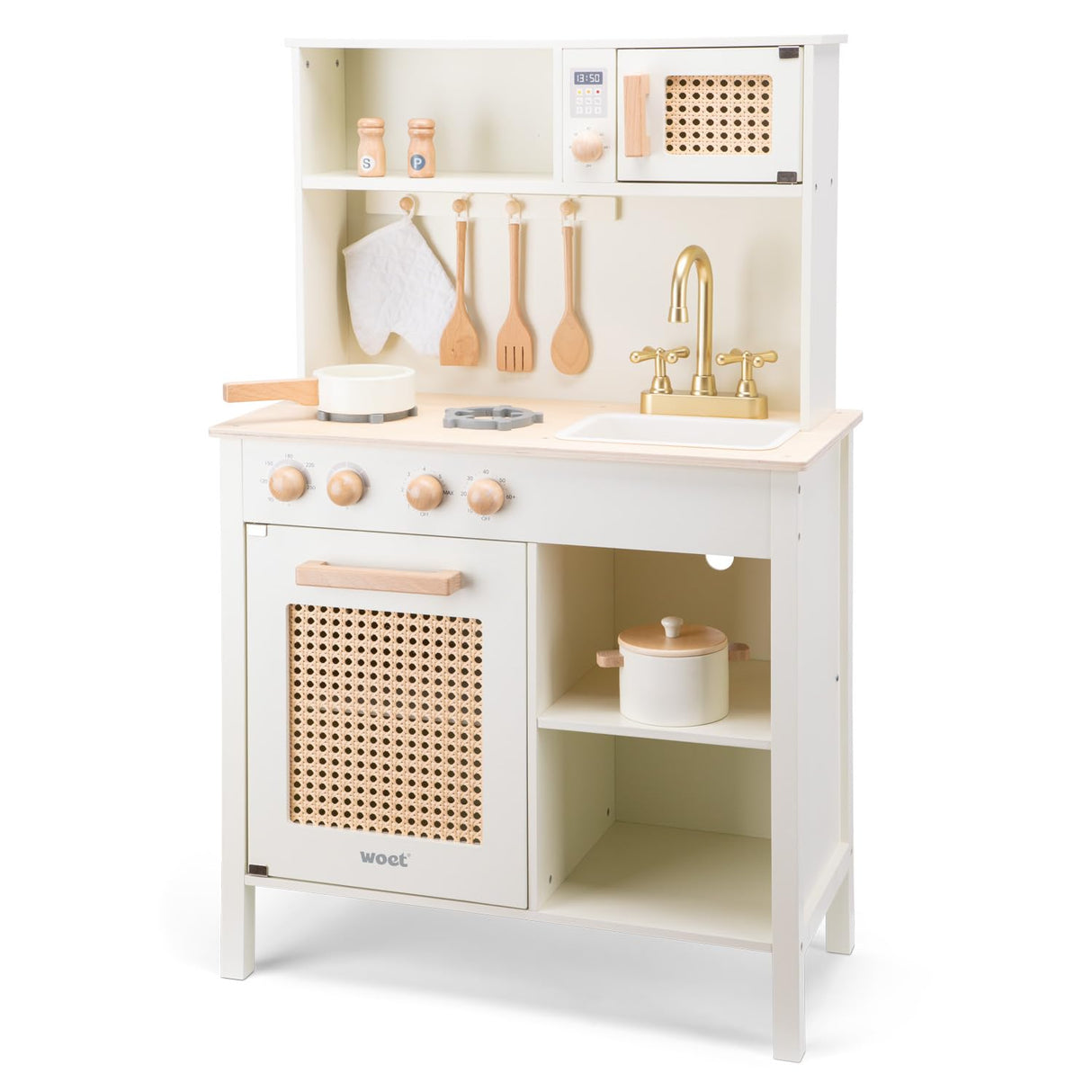 New Classic Toys Cocina de Madera para Jugar - Ratán