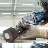 Bosch Professional 18V System GGS 18V-10 SLC - Amoladora recta a batería (Brushless, 10500 rpm, 3 velocidades, conectable, sin batería, en L-BOXX)
