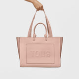 TOUS, Mujer, Shopper grande Amaya topo New 395910104-012, Multi, Talla única