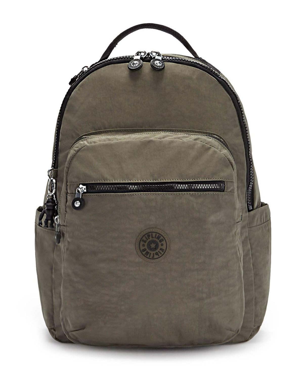 Kipling Seoul Mochila Grande, Green Moss (Verde)