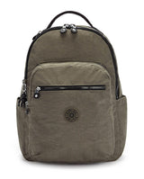 Kipling Seoul Mochila Grande, Green Moss (Verde)