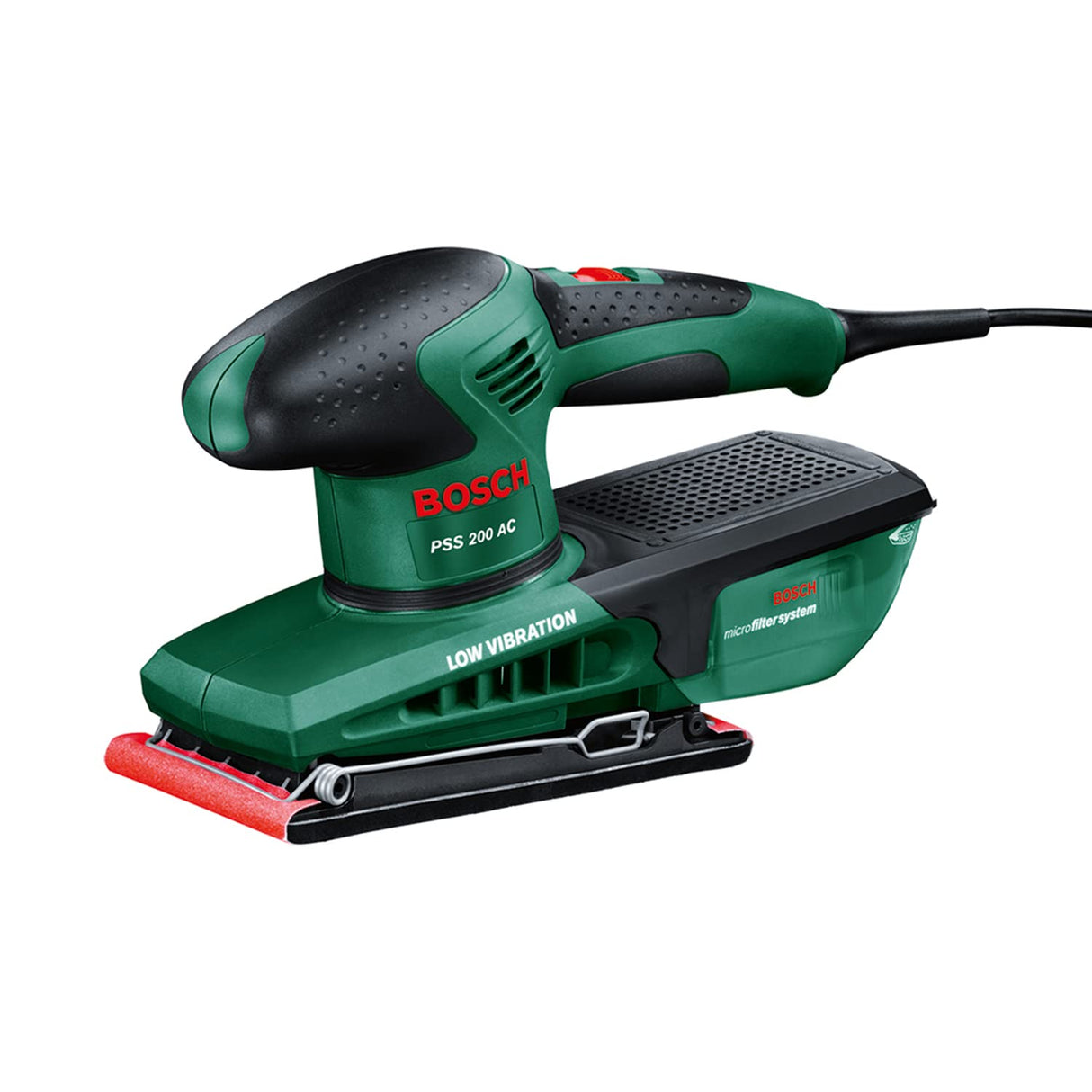 Bosch Home and Garden 0.603.340.300 Lijadoras orbitales con maletín, 240 V, 250 W, electrónica, superficie 264 cm