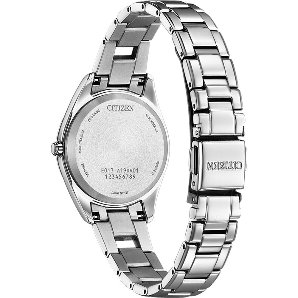 CITIZEN Reloj Analógico para Mujeres de con Correa en Titanio EW2601-81Z