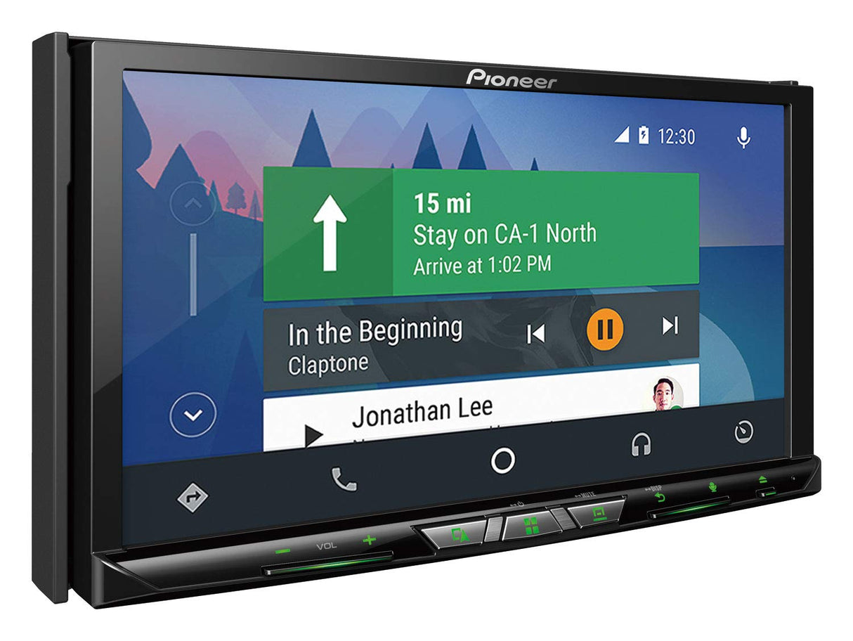 Pioneer AVIC-Z830DAB - Sistema AV de navegación con Pantalla multitáctil 7 Pulgadas y 24 bits Wi-Fi, Apple CarPlay inalámbrico, Waze y Bluetooth, Dual USB y cámara Dual Dab