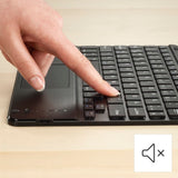 Hama Funda con Teclado para iPad Air de 11" 2024 (Teclado Bluetooth con Panel táctil, función Atril, Funda magnética, Funda para Tablet para Apple iPad Air de 11 Pulgadas, Teclado extraíble), Color
