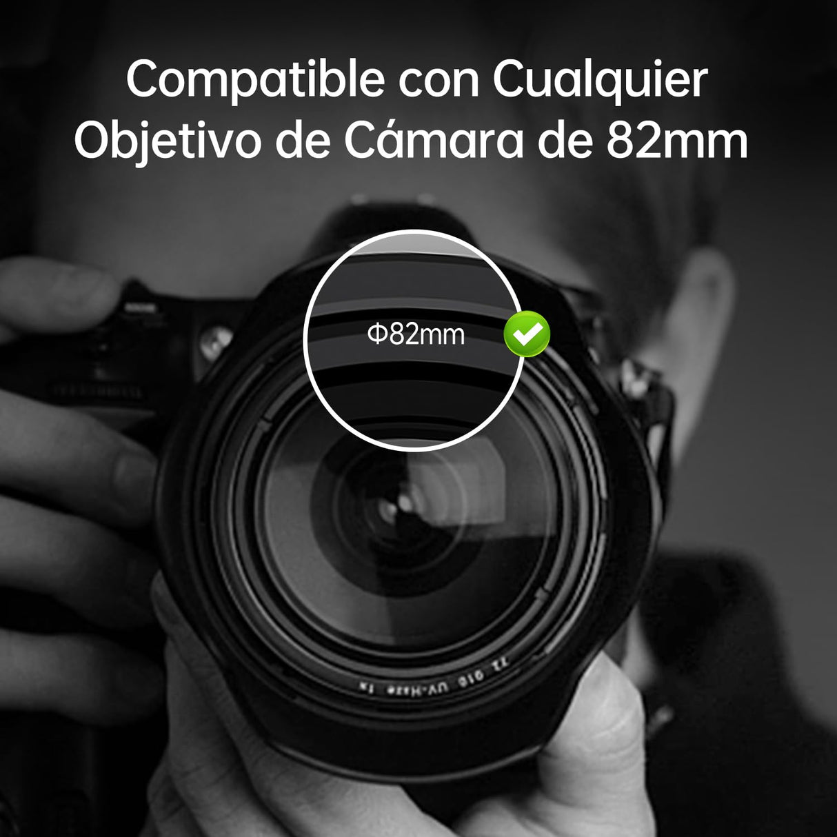 Rollei F:X Pro Magnetic Mark II VND Set 82mm, Juego Filtros ND con 3 Filtros Magnéticos Variables ND2-ND500 (1-9 Stops) para Objetivos de 82mm Filtros ND Fotográficos con Tapas y Anillo Base Magnético