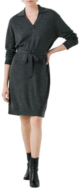 Caroll Vestido, Mujer, Gris Oscuro, S