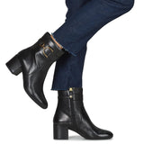 Geox D Eleana B, Bota de Tobillo Mujer, Black, 40 EU