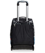 Seven Trolley Mochila, NAVYBUSH, Bolsa con Ruedas Para Libros, 2 en 1, Mochila+Trolley, para adolescentes, niñas y niños, Para la escuela, el deporte, el tiempo libre, funda para portátil