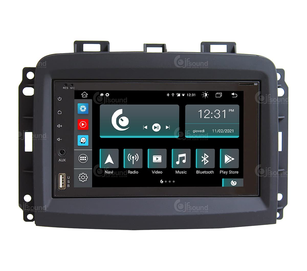 Radio de Coche Fiat 500L restyling Android GPS Bluetooth WiFi USB Dab+ Touchscreen 6.2" 8core Carplay AndroidAuto