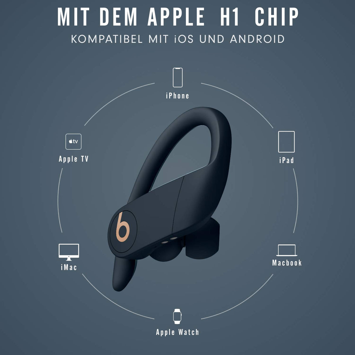 Beats Powerbeats Pro Totally Wireless Auriculares - Azul marino