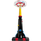 Little Tikes Easy Store Juego de baloncesto, Diversión al aire libre, Altura ajustable, Juego activo, Incluye un balón, Edad de 12 meses a 6 años y más