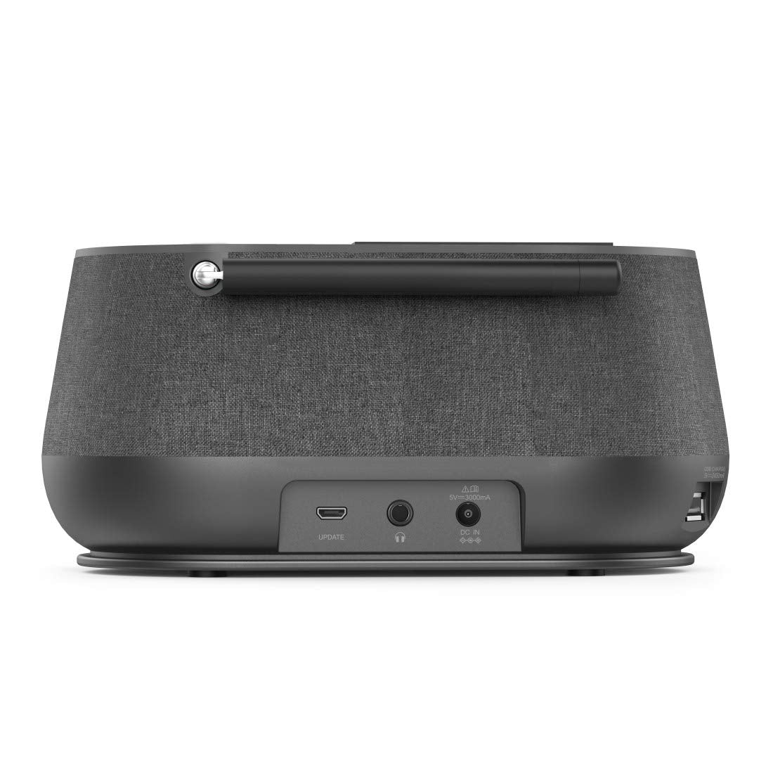 Hama | Radio Digital DR36SBT FM/Dab/Dab+/Bluetooth® (Función de Carga USB o Pilas, Múltiples Cadenas a Nivel Nacional) Negro