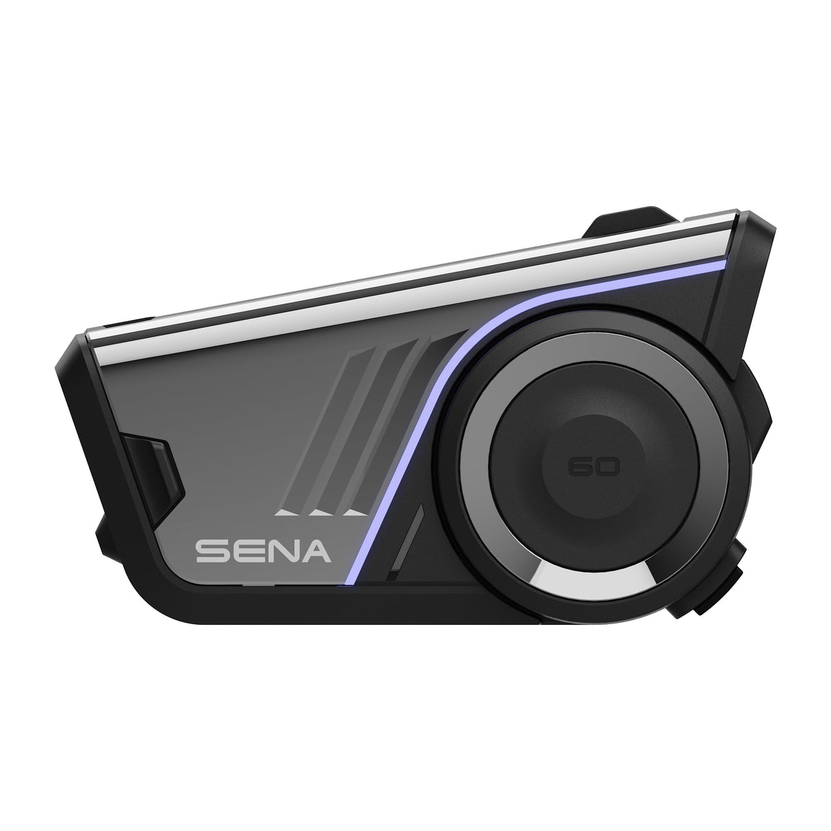 Sena 60S Auriculares de comunicación para Motocicleta con intercomunicador Wave, Mesh e Bluetooth, Sonido de Harman Kardon 2. generación, Paquete Doble