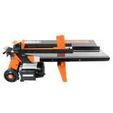 Forest Master FM5D-TC Partidor de Troncos Eléctrico de 5 Toneladas - Tiempo de Ciclo de 9 Segundos - Prellenado y Listo para Usar - Cumple con UKCA/CE - Incluye Banco de Trabajo y Protección
