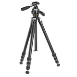 Vanguard Veo 5 264APS38 - Trípode de Viaje de Aluminio, rótula de 3 vías