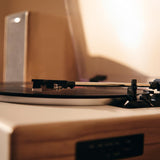 Energy Sistem Enersy Sistem Woodspin + – Tocadiscos de 40W, Cartucho magnetico, vinilos, Puerto USB, Bluetooth y autostop