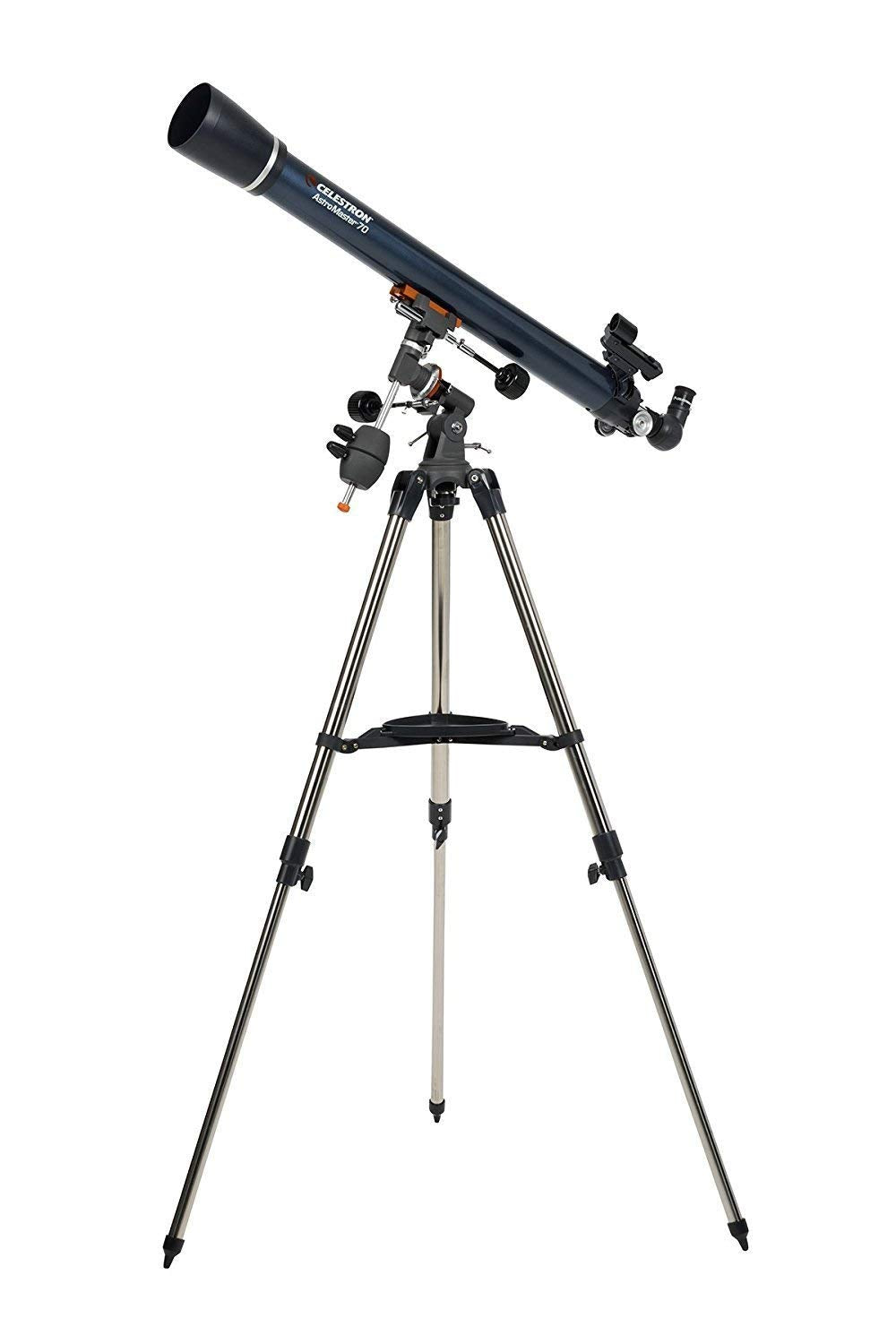 CELESTRON | Telescopio AstroMaster 70EQ 45x - Telescopio (91,4 cm, 8,16 kg, Acero)