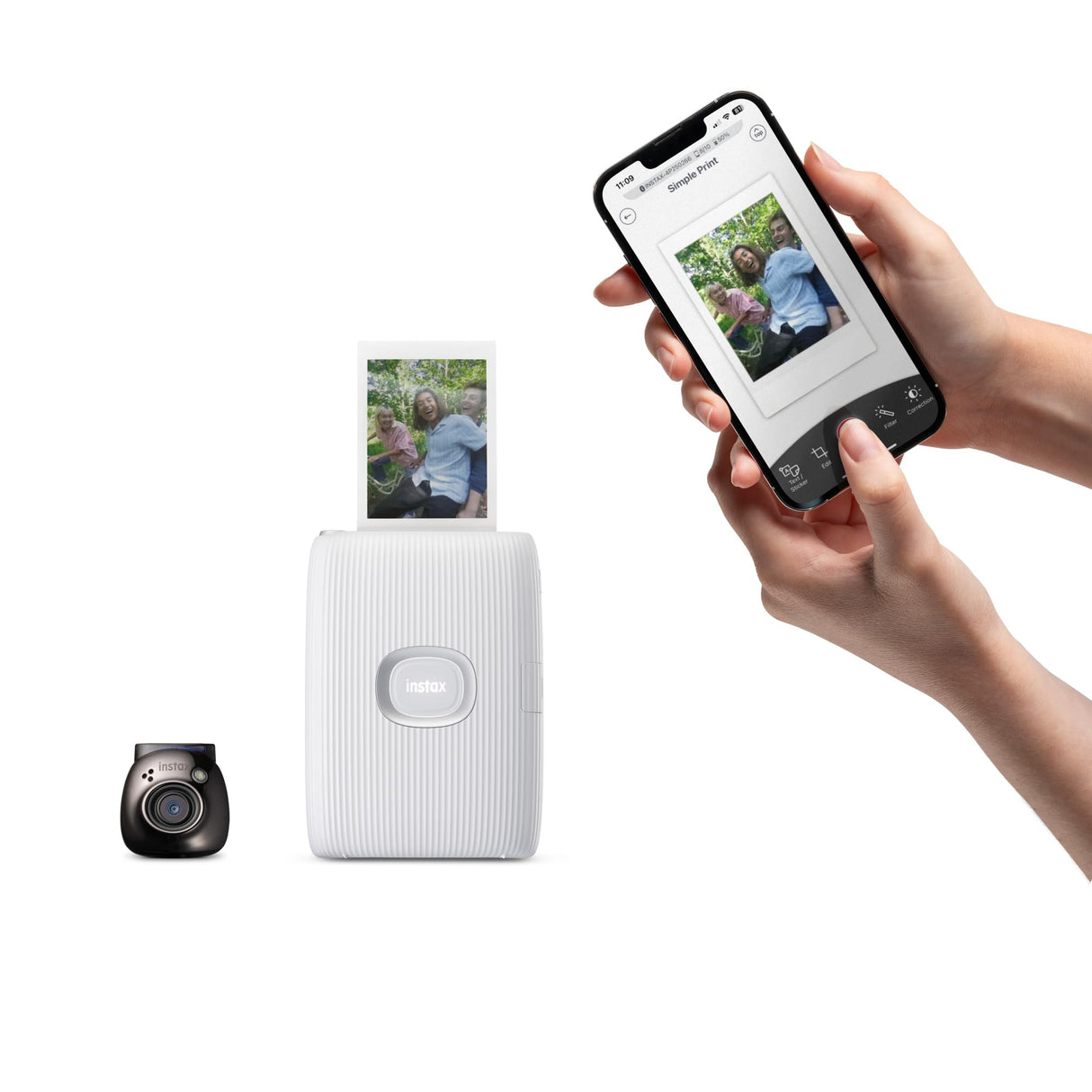 instax PAL, Gem Black Cámara Digital