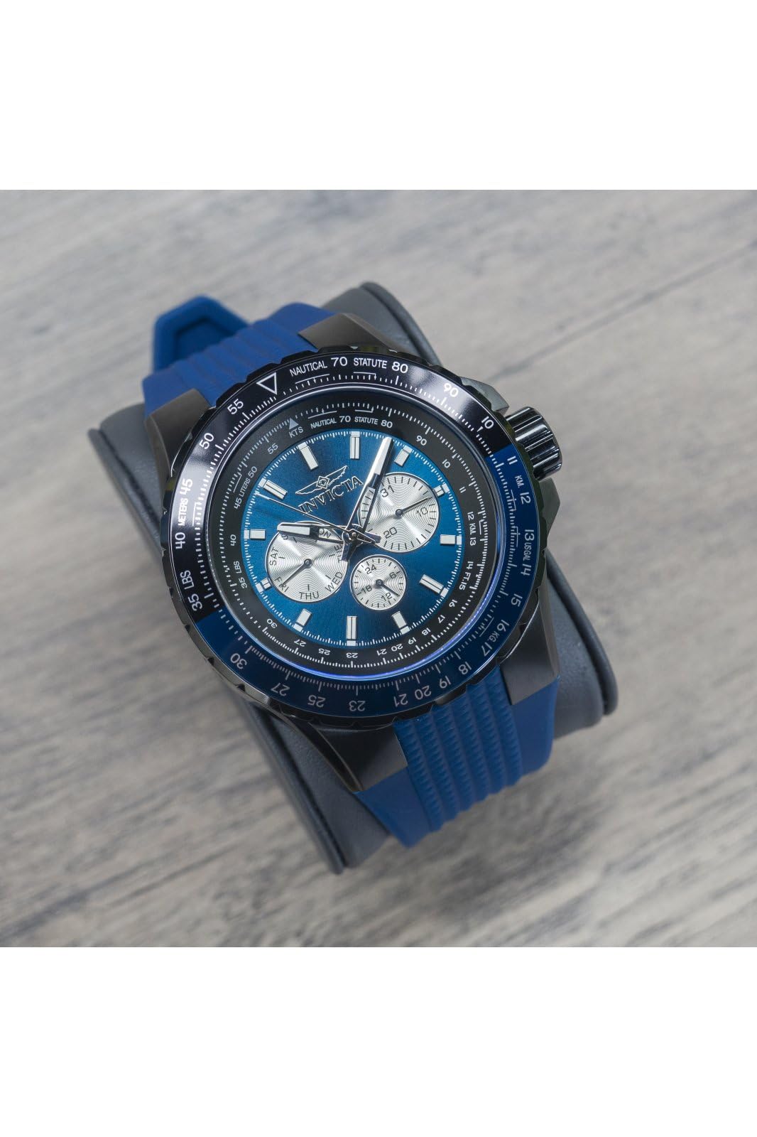 INVICTA Aviator Reloj Cuarzo para Hombre de Acero Inoxidable - 50mm