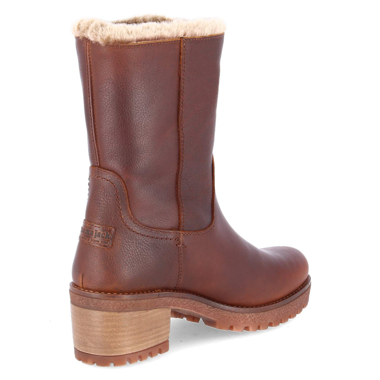 Panama Jack Piola, Botas Altas para Mujer, Marrón (Cuero B8), 40 EU