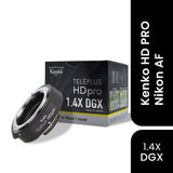 Kenko HD Pro 1.4 DGX - Multiplicador para Objetivo, Color Negro