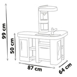 Smoby- Cocina de Juguete Studio XL Bubble Tefal, 36 Accesorios, con Efectos Sonoros, Adecuado a Partir de 3 Años (7600311053)