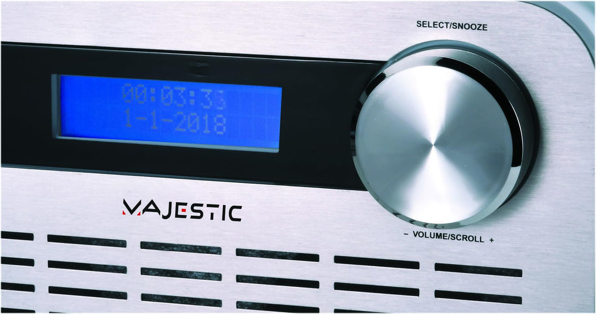 Radio Majestic Radio DAB843 White Dab+/Fm 2All. Aux