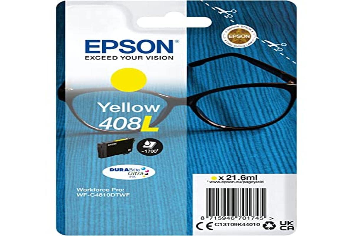 EPS CONSUMIBLES WF-4810 Yellow 408L DURABRITE Ultra