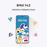 HUAWEI Pura 70 Smartphone, 12GB + 256GB, Pantalla Plana, Admite Instantáneas a Velocidad Ultraalta, Cristal Kunlun Superduradero, Supercharge de 66 W, Batería de 4900 mAh, Blanco