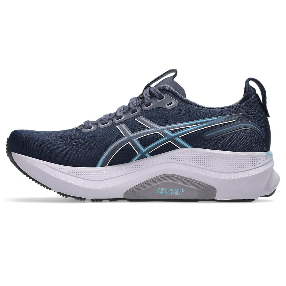 ASICS Gel-Kayano 32, Sneaker Mujer, Midnight Stillwater, 41.5 EU