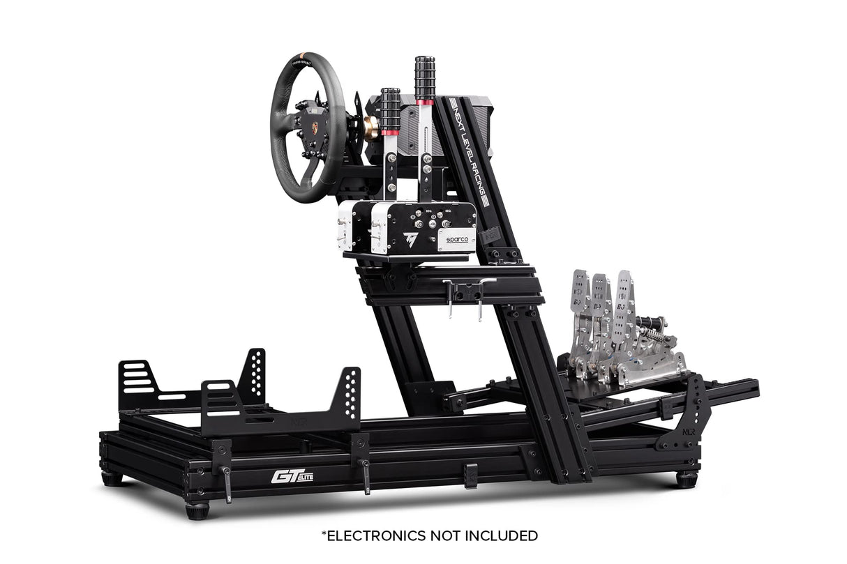 Next Level Racing GTElite Aluminium Simulator Cockpit - Wheel Plate Edition