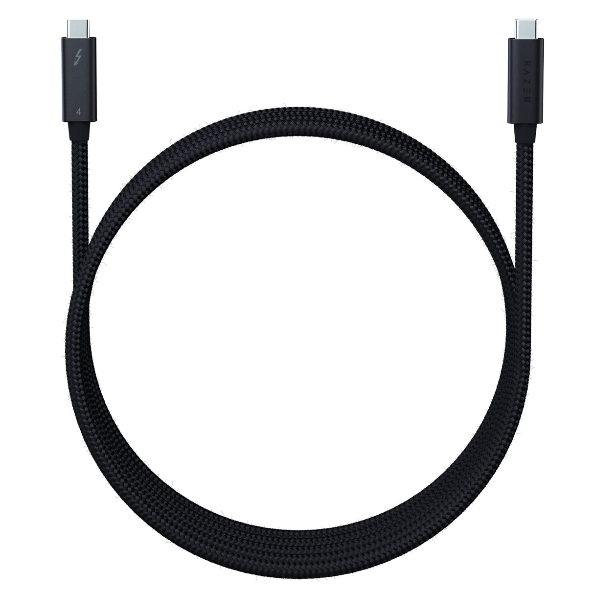 Razer Cable Thunderbolt 4 - Cable Thunderbolt de alto rendimiento (40 GB/s, resolución de hasta 8K, carga de 100W, compatible con Thunderbolt 3) Negro | 2.0M