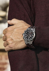 Festina Reloj Hombre F20670/6 Chrono Bike Caja de Acero Inoxidable 316l Plateado Correa de Acero Inoxidable 316l Plateado