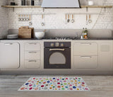 Vilber Kids Dots Alfombra, Vinilo, Multicolor