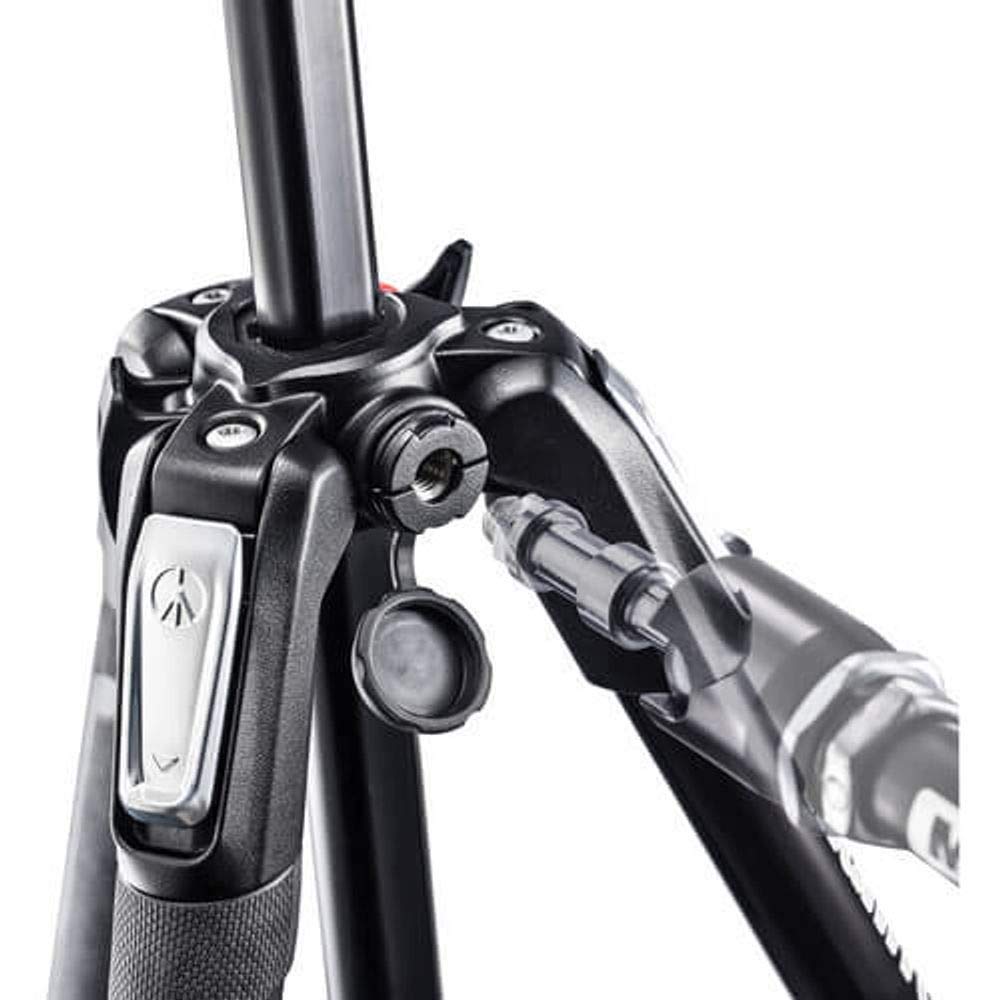 Manfrotto 190X - Kit Trípode, 3 secciones, aluminio, sólo patas