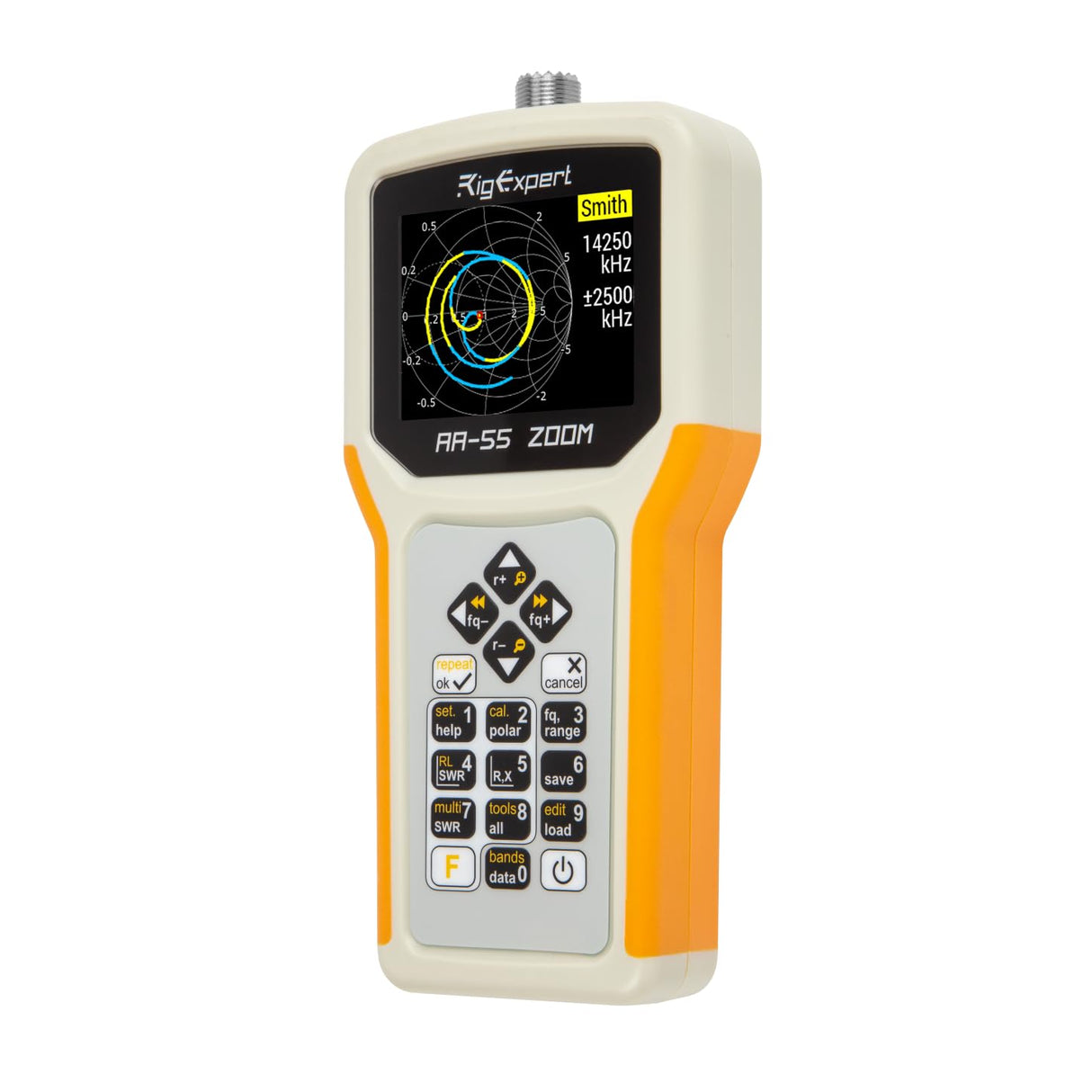 Analizador de Antena RigExpert AA-55 Zoom 0.06-55 MHz