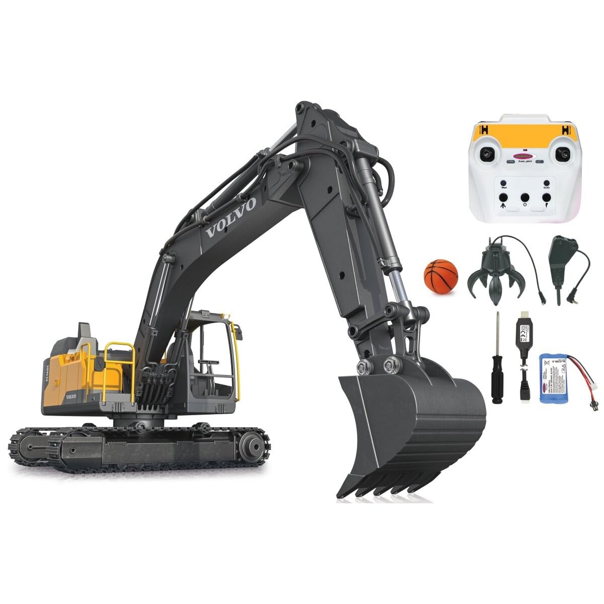 JAMARA Excavadora Volvo EC160E Metal RC 406300