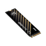 MSI SPATIUM M470 Pro SSD 2TB - PCIe 4.0 NVMe M.2 Unidad de Estado sólido Interna, 6000MB/s de Lectura y 5000MB/s de Escritura, 3D NAND, Seguridad de Datos integrada, Center - 5 años de garantía