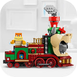 LEGO Super Mario El Tren expreso Bowser - Juguete Interactivo xon 2 Estaciones y 6 Figuras Inc. Hermano Martillo y 2 Goombas - Regalo Gamer para Niños y Niñas de 9+ Años 71437