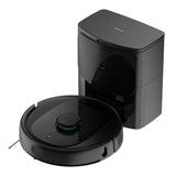 Cecotec Robot Aspirador Base Autovaciado Conga 9590 Spin Revolution Ultra Power Home. Navegación Láser, 10000Pa, App, Autonomía 240min, Mopas Giratorias. Cepillo de Silicona Mascotas