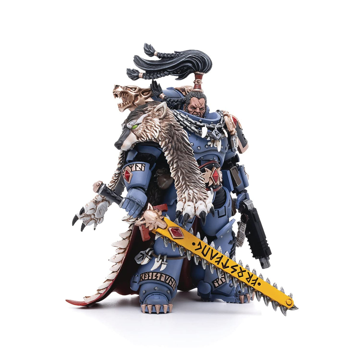 MERCHANDISING LICENCE Bloomage Joytoy Tech Joytoy Warhammer 40,000 - Space Wolves Ragnar Blackmane 1/18 Action Figure (Net)
