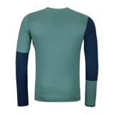 ORTOVOX 185 Rock N Wool Long Sleeve M T-Shirt, Arctic Grey, S para Hombre