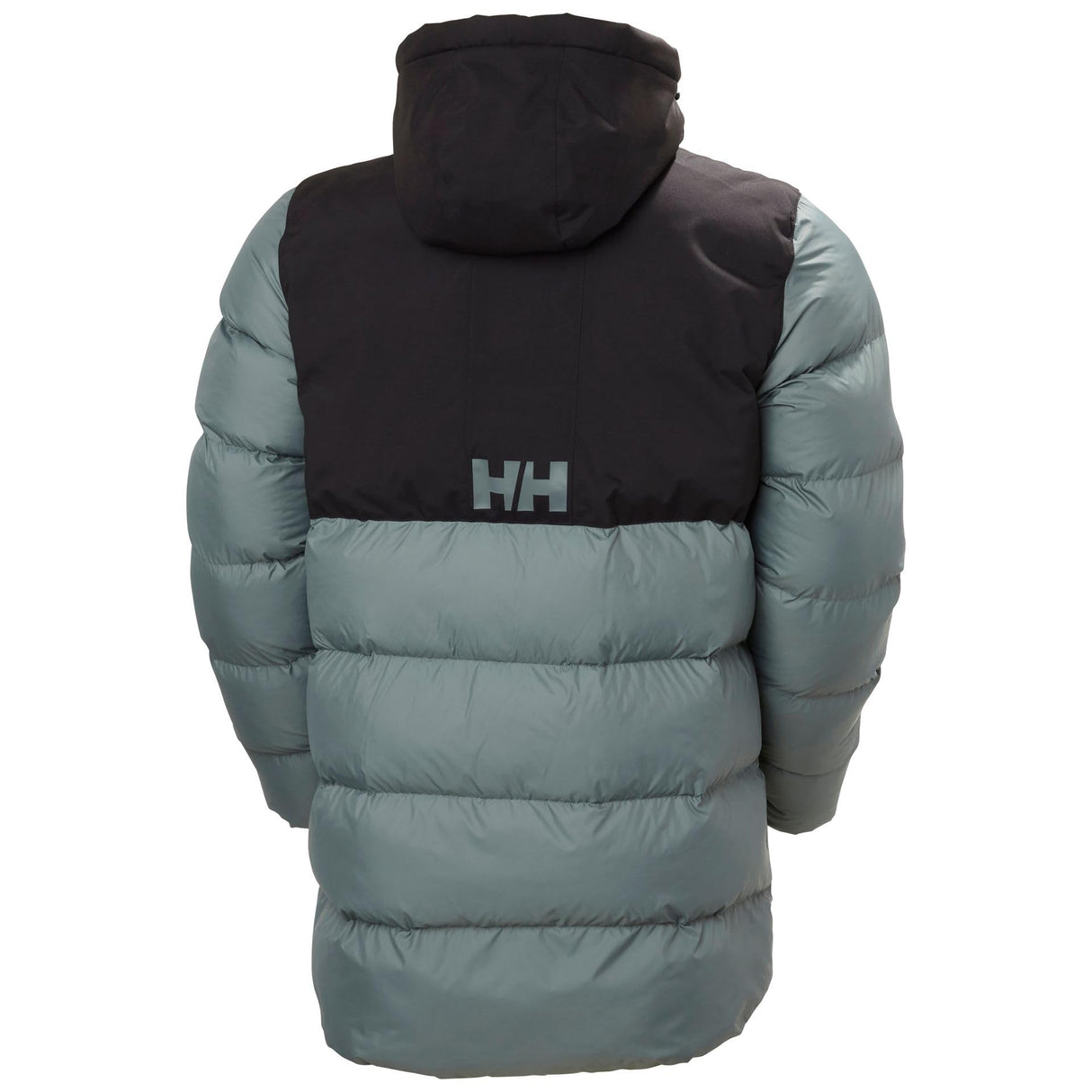Helly Hansen Chaqueta Larga Active Puffy Abrigo, 485 Cactus Gris, XXL para Hombre