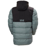 Helly Hansen Chaqueta Larga Active Puffy Abrigo, 485 Cactus Gris, XXL para Hombre