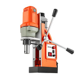 VEVOR 1200 W Taladro de Columna Magnético, Diámetro de Perforación de 38 mm Potencia de 10000 N Velocidad de 900 RPM, con Vástago Weldon, Refrigeración Eficiente, para Superficies Metálicas