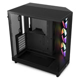 NZXT H6 Flow RGB Mid Tower Cristal Templado USB-C Negra
