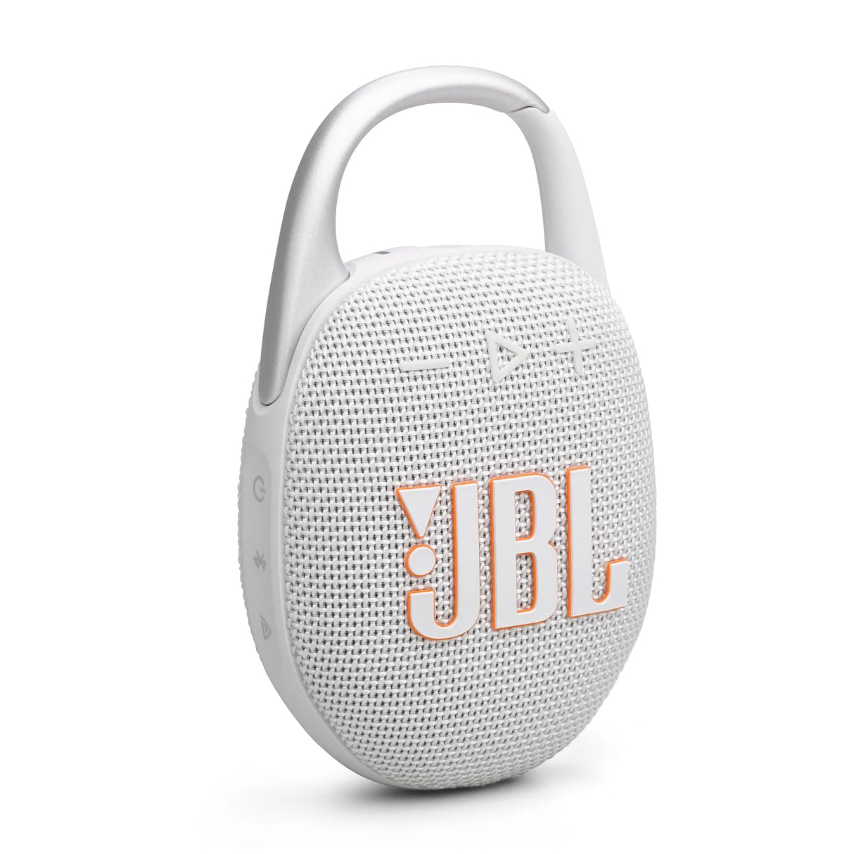 JBL Clip 5, Altavoz inalámbrico portátil con Bluetooth, resistente al agua y al polvo IP67, hasta 12h de reproducción y más con Playtime Boost activado, gris