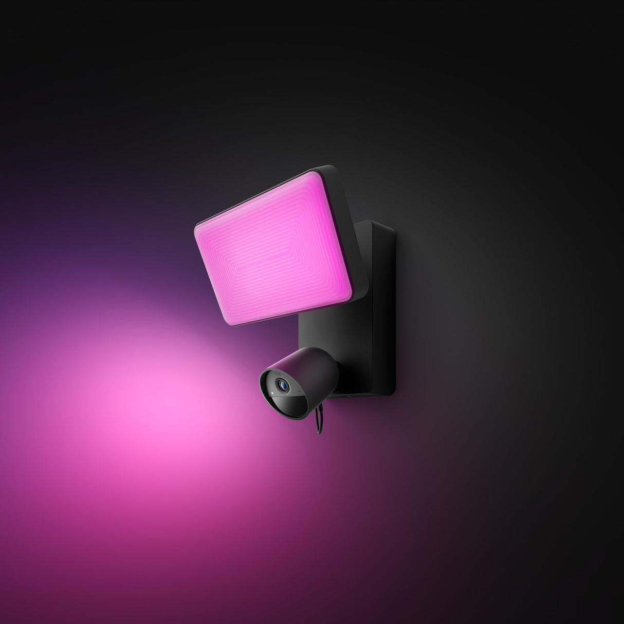 Philips Hue Secure - Cámara de Vídeo Vigilancia con Foco LED, resolución 1080p, Ideal para Exterior, fácil instalación, Audio bidireccional, Funciona con App